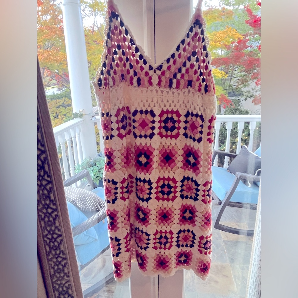 Lucky Brand Crocheted Dress